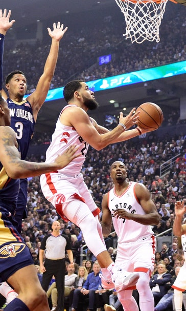 VanVleet scores career-high 34, Raptors top Pelicans 130-122